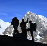 Альпинистская смена в Актру