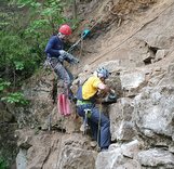 Оборудование скал в Полушкино. Финал