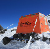 Станция "Red Fox 5300" на седловине Эльбруса