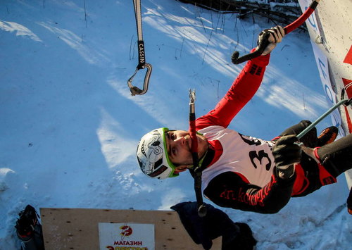 Ледолазные январские старты в Томске